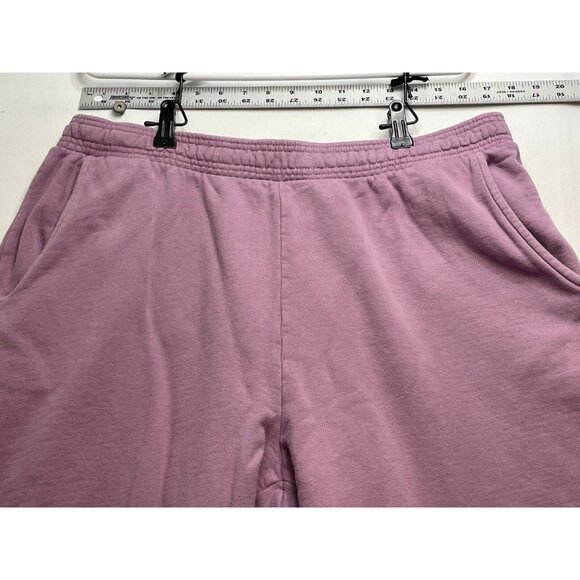 Disney Mickey Mouse mousewear sweatpants womens XL 34 x 28 gym jogger purple - Picture 2 of 13